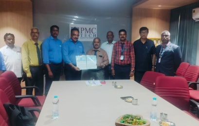 MOU with Luminous Power Technologies Pvt Ltd, on 20/06/2024 for ITI, Polytechnic & Engineering