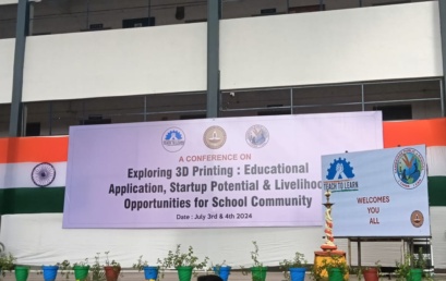 Our 2nd year students attended 2 days conference on 3D printing at Cambridge School, Kaveripattinam on 3rd & 4th July 2024