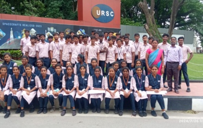 Industrial Visit-2nd year ECE at ASHOK LEYLAND – II, Hosur. 3rd Year ECE at HAL and ISRO, Bangalore on 26/07/2024